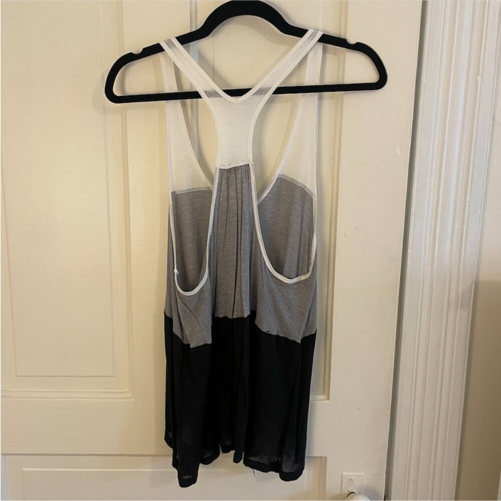 Splendid Colorblock Racerback Tank Top Size Medium - Picture 2 of 5